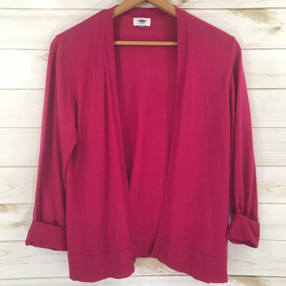 Old Navy Sweaters - Old Navy Women's Pink Open Cardigan, Size M